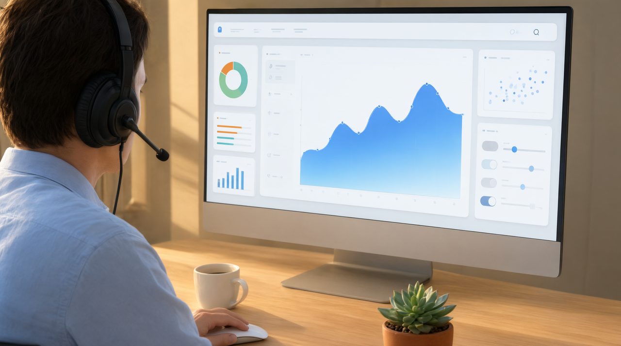 Support agent watching a customer screen recording to close the context gap on a ticket